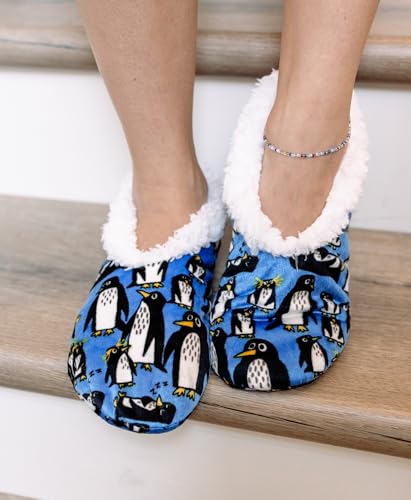 Image of Lazy One Fuzzy Feet Slippers for Women, Cute Fleece-Lined House Slippers, Cute Slipper Socks