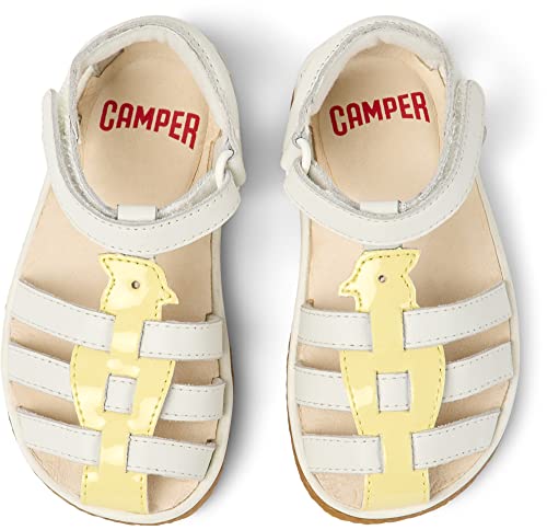 Camper Miko K800545, Flat Sandal Bimba 0-24, Multicolore 002, 24 Eu - 4