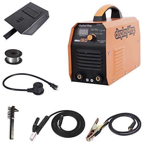 Display4top MMA-160,160 Amp Stick ARC IGBT Digital Inverter DC Welder,Digital Display 110V/220V Dual