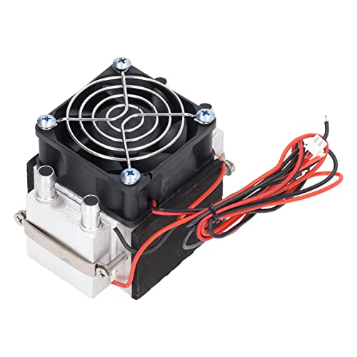 Modulo de Refrigeración Semiconductora Mini Dual, 12V, 108W, Pequeño y Portátil - Disipador Térmico con Material de Aleación de Aluminio, Ideal para Investigación y Refrigeración Industrial