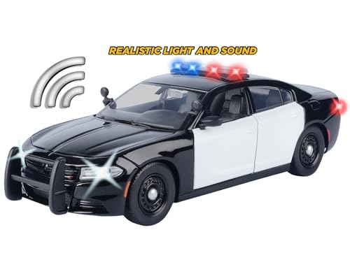 Motormax 2023 Charger Pursuit Police Car 1:24 Modelo miniatura 2
