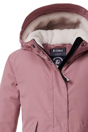 killtec Mädchen Funktionsjacke/Outdoorjacke mit Kapuze KOW 235 GRLS JCKT, puderrosa, 164, 43592-000