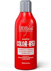 SHAMPOO RED 300ML FOREVER LISS