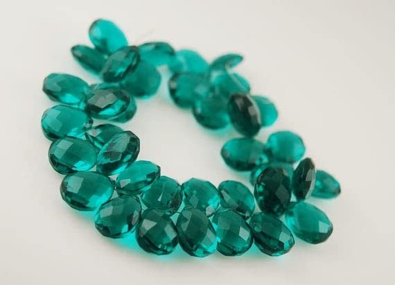 Quartz vert aqua 15mm LKBEADS le lot de perles idéal pour offrir un bijou fait main