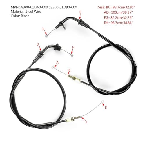 Câble d'accélérateur fluide pour Suzuki GS500F commande précise - 2