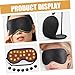 NOLITOY Sleep Eye Mask Magnetic Eye Cover Versatile Design for Sleep Nap Travel