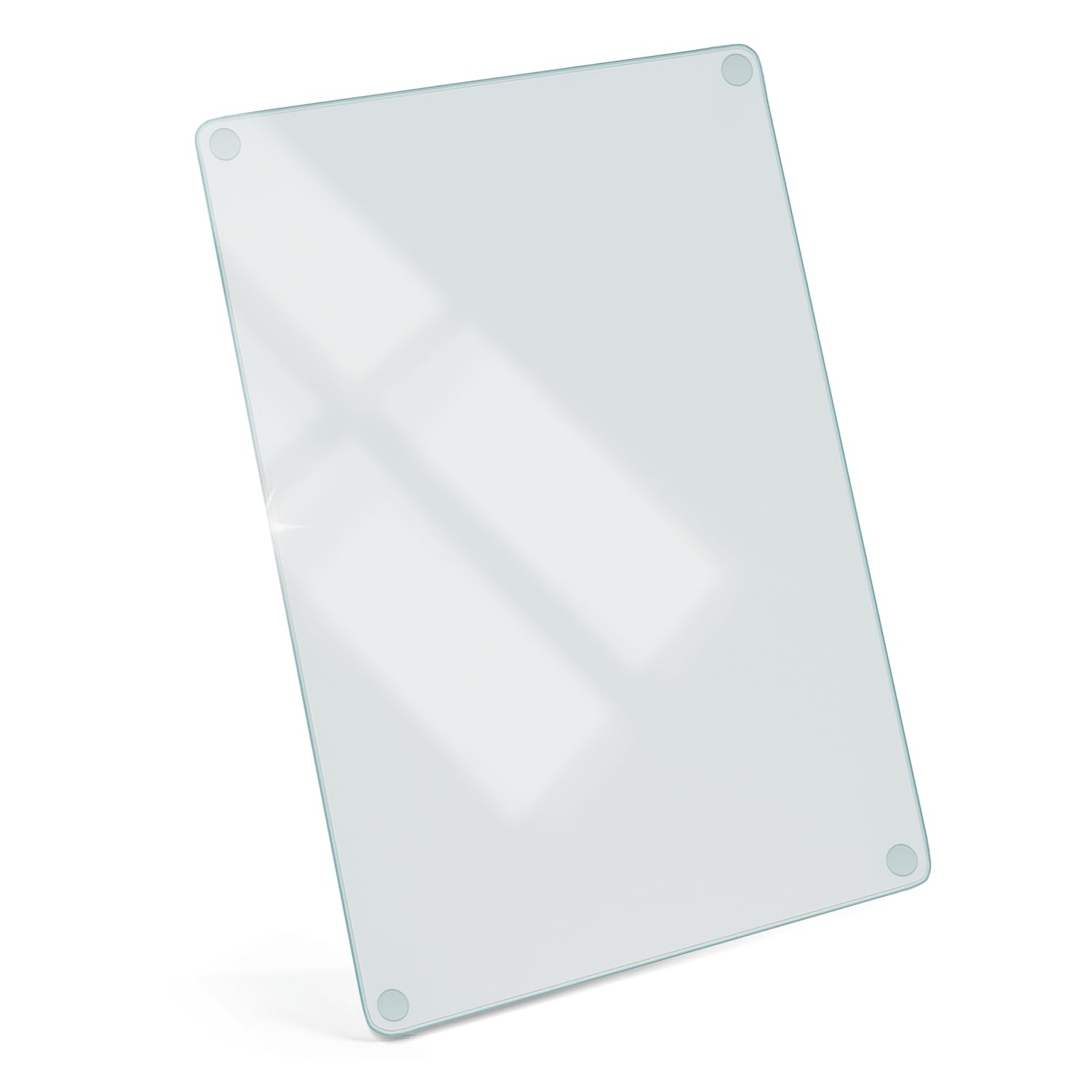 Protector de encimera Wallfluent en cristal templado resistente a impactos y fácil de limpiar