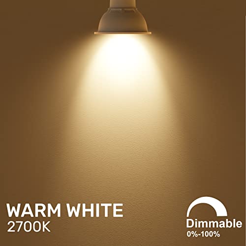 paul russells LED GU10, Dimmable Fittings Spot Lightbulbs, 4.5W 345 Lumens LED Bulbs, 50w Equivalent, 2700K Warm White - Image 3