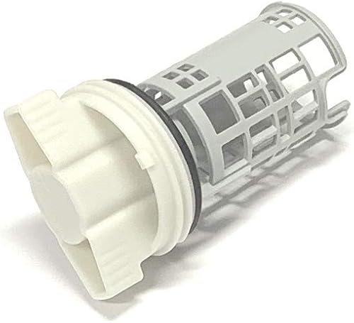 Filtro de la bomba de drenaje de la lavadora del OEM Samsung originalmente para Samsung WF45H6300AW, WF45H6300AWA2, WF361BVBEWR, WF361BVBEWRA1,