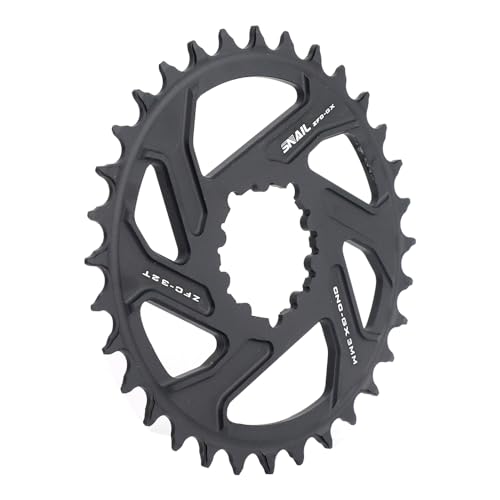 CYSKY Plato Monoplato 32 dientes Aluminio Negro miniatura 6