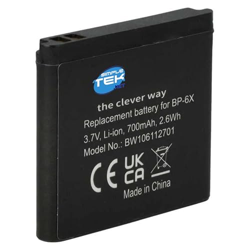 Batería Nokia 8800 recargable BP-6X para revivir tu teléfono clásico de diario