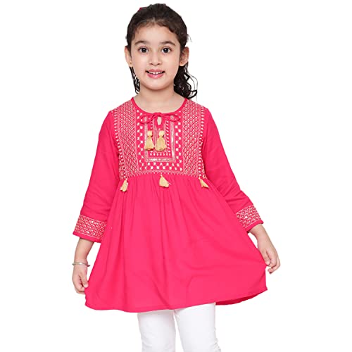 Image of NIYA Girls Party Embellished Embroidered Festive Casual TOP