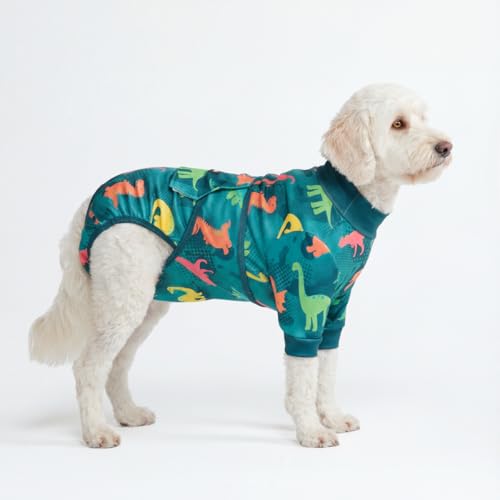 Image of Spark Paws Dog Recovery Suit - Surgical Onesie After Surgery, Male & Female