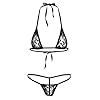 Women’s ondergoed set Fashion Sexy Lace Perspectief Transparant Transparant Mini Micro Bikini Bikini Top met T Back…