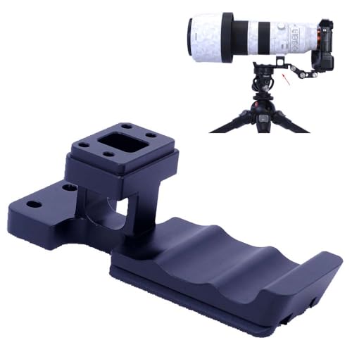Collier de pied iShoot pour objectif Sony FE 400-800mm F6.3-8 G avec plateau rapide Arca