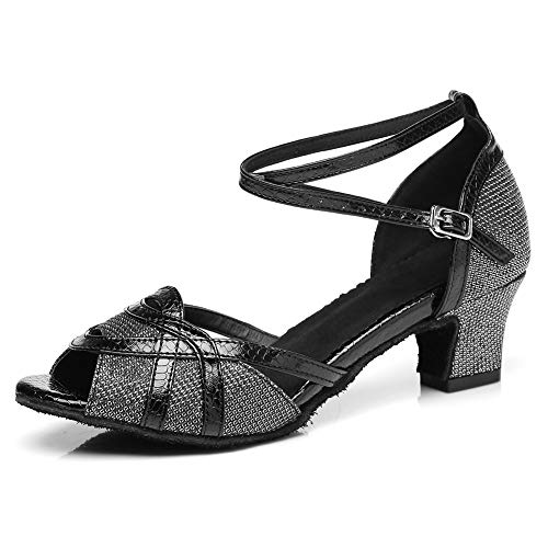 Latin Dance Shoes Ballroom Dance Shoes Women Professional Salsa Practice Performance Dancing Shoes