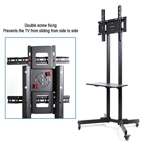 Soporte móvil para TV de 32-60 pulgadas ajustable en altura miniatura 4