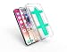Produktbild Power Theory Panzerglasfolie kompatibel mit iPhone X/XS Full Screen 3D - Japanisches 9H Cover Panzerglas Folie/Schutzfolie, Displayschutzfolie/Panzerfolie Schutzglas, Screen Protector Glas (Schwarz)
