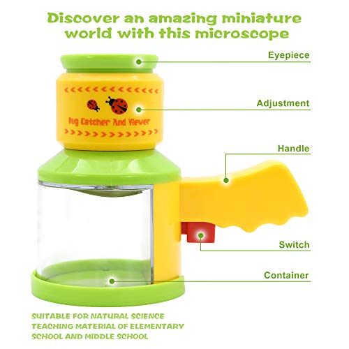 Jvjq Kids Explorer Kit - 16 Pcs Outdoor Exploration Kit Bug Catcher Kit For Kids Camping Toys Outdoor Explorer Kit For Kids With Magnifying Glass Educational Gift For Boys & Girls Age 3-12 Year Old #TOP3