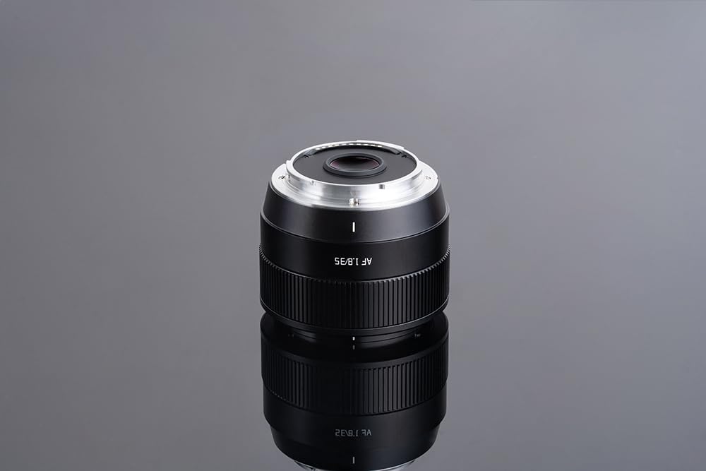 TTArtisan 35 mm F1.8 II Metallgehäuse, Autofokus, AF-Objektiv, kompatibel mit Sony E-Mount, Schwarz