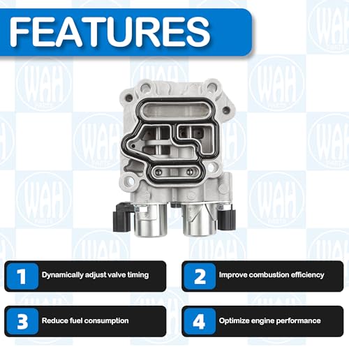 Wahparts 15811-R41-L01 Engine Variable Valve Timing VVT Solenoid 2.4L-L4 by Wahparts - Used condition - Image 3