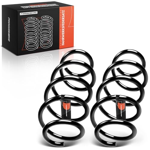 Frankberg 2x Federn Fahrwerksfeder Vorderachse Links Rechts Kompatibel mit A-l-h-a-m-b-r-a 2010-2015 S-h-a-r-a-n 2010-2015 T-o-u-r-a-n 2010-2015 Replace# 7N0411105A