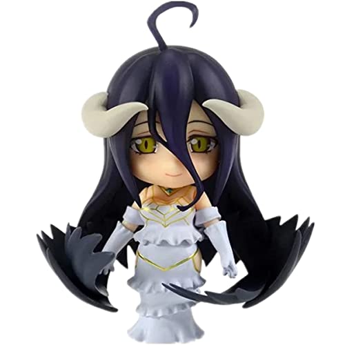 Sonsoke Overlord Albedo Q Version Action Figures Toy Figurine Character Model Toy Statue Figure Gift 4 Inch #TOP26