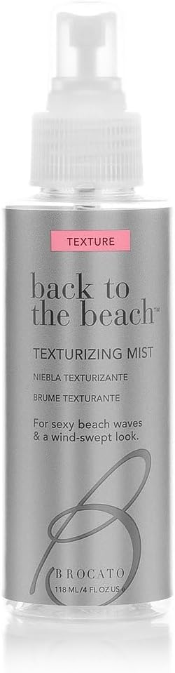 Back to the Beach Texturizing Mist, 4 Oz. | Texture & Volume Hair Styling Spray for Women | For Beach Waves & A Wind-Swept Look