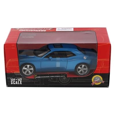 2008 Challenger SRT 8, Blue 38280BU - 1/24 Scale Diecast Model Car