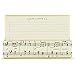 Graphique Flat Note Cards - Musical Stationery Cards with Matching Envelopes and Display Box - Blank Decorative Cards Make Perfect Gifts for Music Lovers - 50 Pack (NT1155MB)
