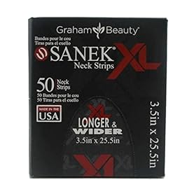 Alternative view of SU-81041 GRAHAM BEAUTY SANEK NECK STRIPS XL - 50 STRIPS