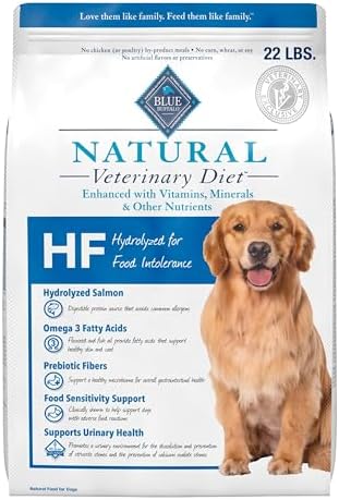 Blue Buffalo Natural Veterinary Diet Hydrolyzed Salmon Dry Dog Fo...
