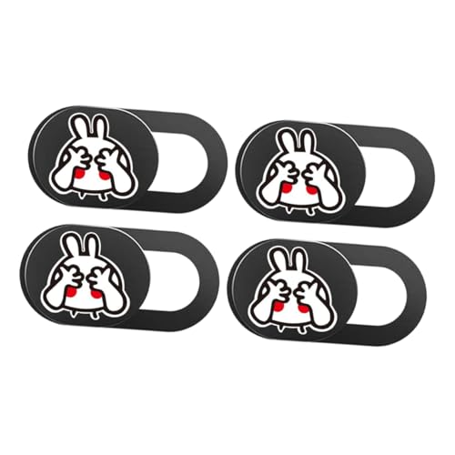 SWOOMEY 4個ウェブカメラカバースライダー プライバシーレンズカバー コンピュータ用 薄型軽量設計 スライド式開閉 ノートパソコン対応