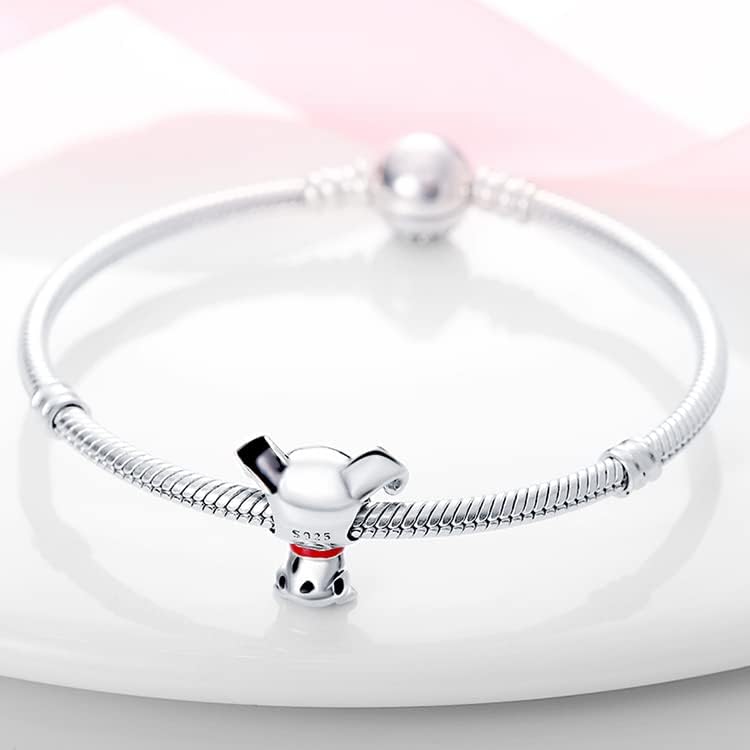 LIGHTDOG 925 Sterling Silver Charms for Pandora Charm Bracelets Necklaces for Woman Dangle Pendant Bead,Jewelry Beads Gifts for Women - Image 3