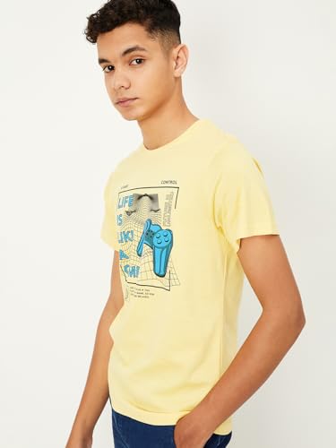 Image of Max Boy's Cotton Regular Fit T-Shirt