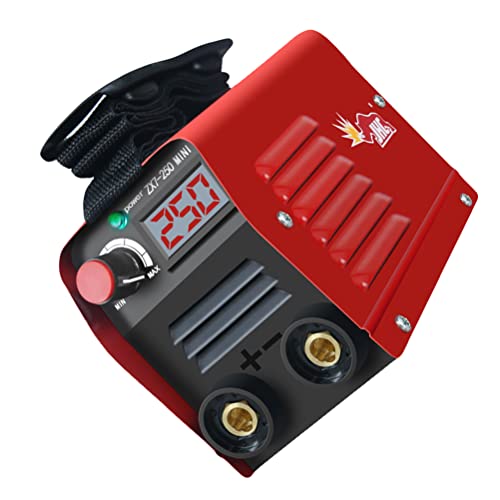 1 conjunto mini máquina de solda elétrica portátil 110V IGBT DC inversor vara soldador acessórios fe