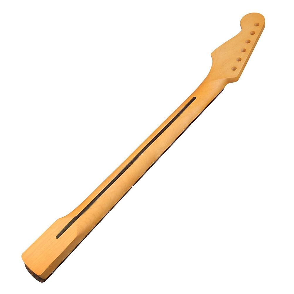 E-Gitarre-Hals Mit 22 Fret-Ahorn-Griffbrett für Fender, DIY-Teile und Ersatz