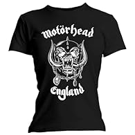 Rock Off officially licensed product Classic lady's fit soft-style cotton tee with short sleeves and crew neck. Short Sleeves Machine wash at 30 degrees, wash inside out Don't bleach, dry low, don't iron decoration.