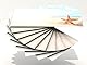 Sommer Urlaub Strand Motivpapier Set mit Umschlag Seestern 20 Blatt A4 und 20 passende Kuverts