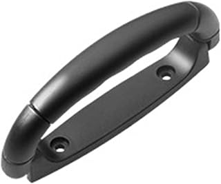 Manija de repuesto para maleta, color negro, con tornillos