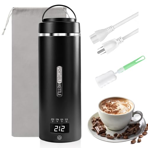 Travel Mini Kettle Portable Small Electric Kettle...