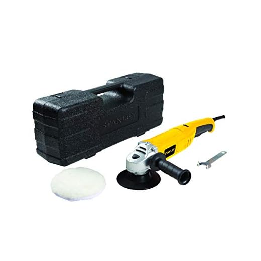 STANLEY Politriz e Lixadeira 5 1/4 Pol. (127mm) com Maleta 600W 3000RPM 220V STGP612K
