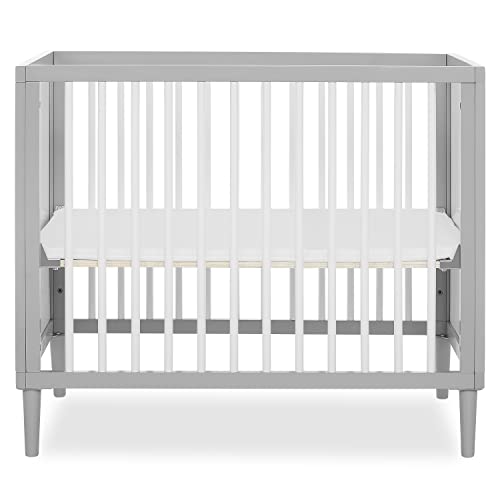 Dream On Me Lucas Mini Modern Crib With Rounded Spindles #TOP1