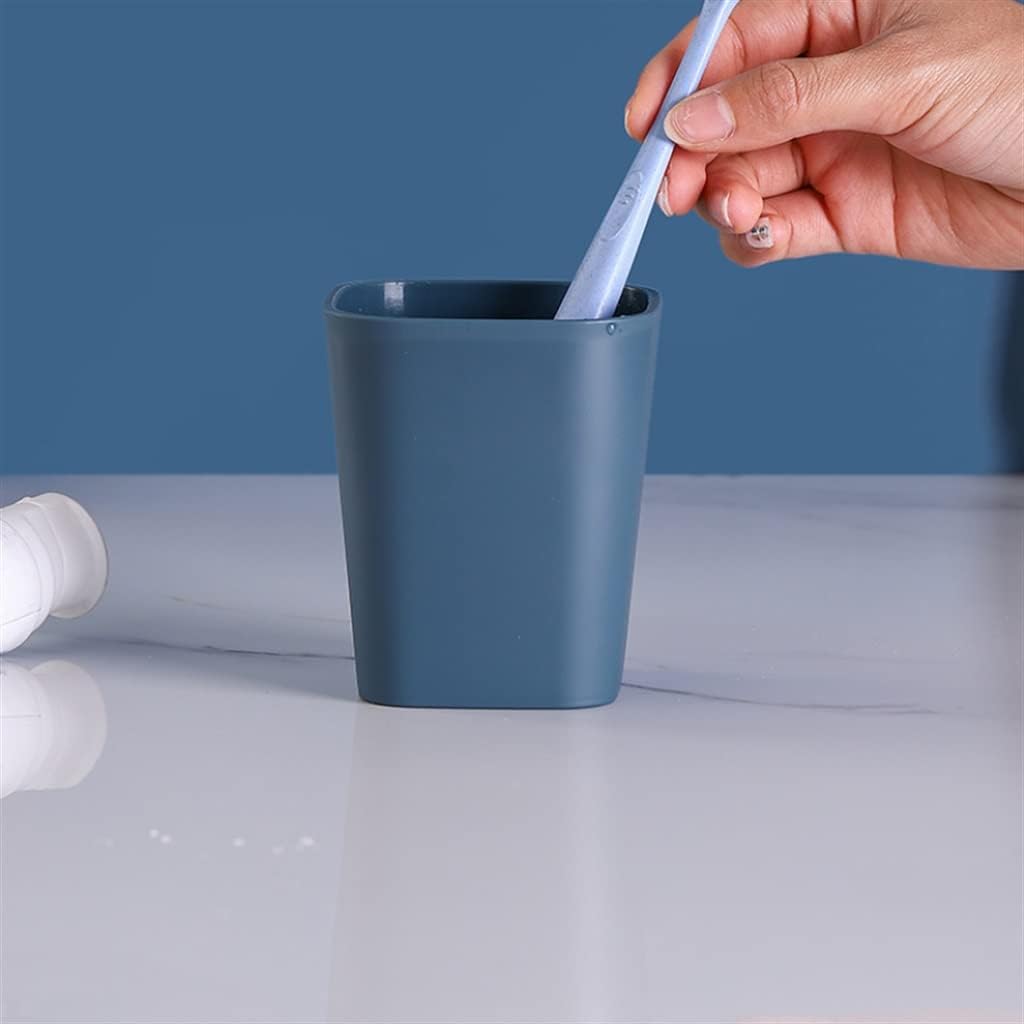 Mouthwash Cup Wash Home Brushing Cute Tooth Cylinder Couple Toothbrush Set