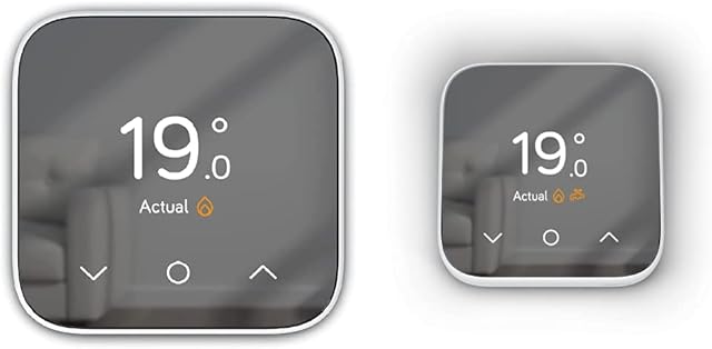 Hive Mini Thermostats for Heating - Energy Saving Thermostat & Thermostat Mini for Heating and Hot Water - Hubless