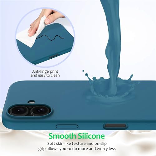 Image of ArmourPro Silicone Back Case for iPhone 16, Soft-Touch Case | Ming