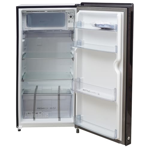 Image of Haier 185 L 2 Star Direct Cool Single Door Refrigerator (HRD-2062CMDG-N,Marine Dime Glass Finish 2024 Model), Purple