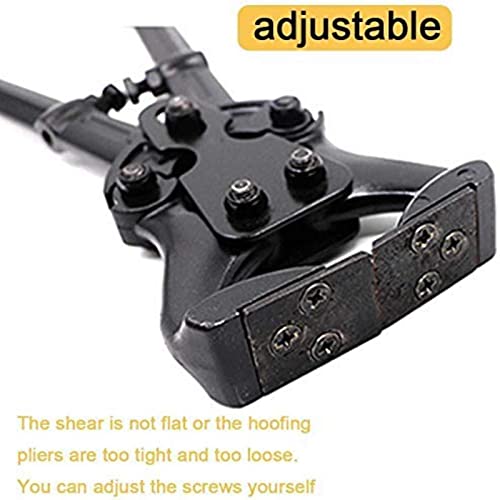 Trimmers Geiten Hoeftrimmers Nagelknipper Multifunctionele Hoeftrimmers.Paard Paarden Metaalscharen Hoefsmeden Hoefnippelsnijder Professionele paarden Hoef - Afbeelding 4