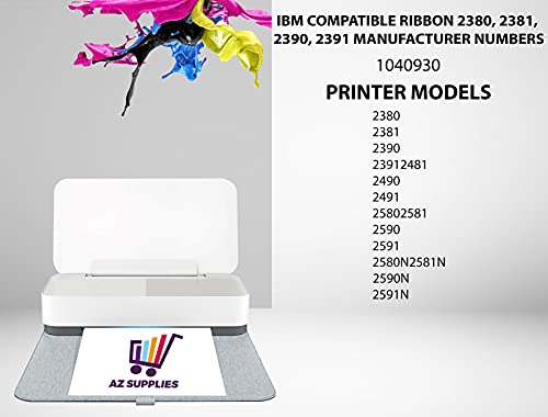 Cinta compatible para impresora IBM 2380 6 unidades miniatura 2