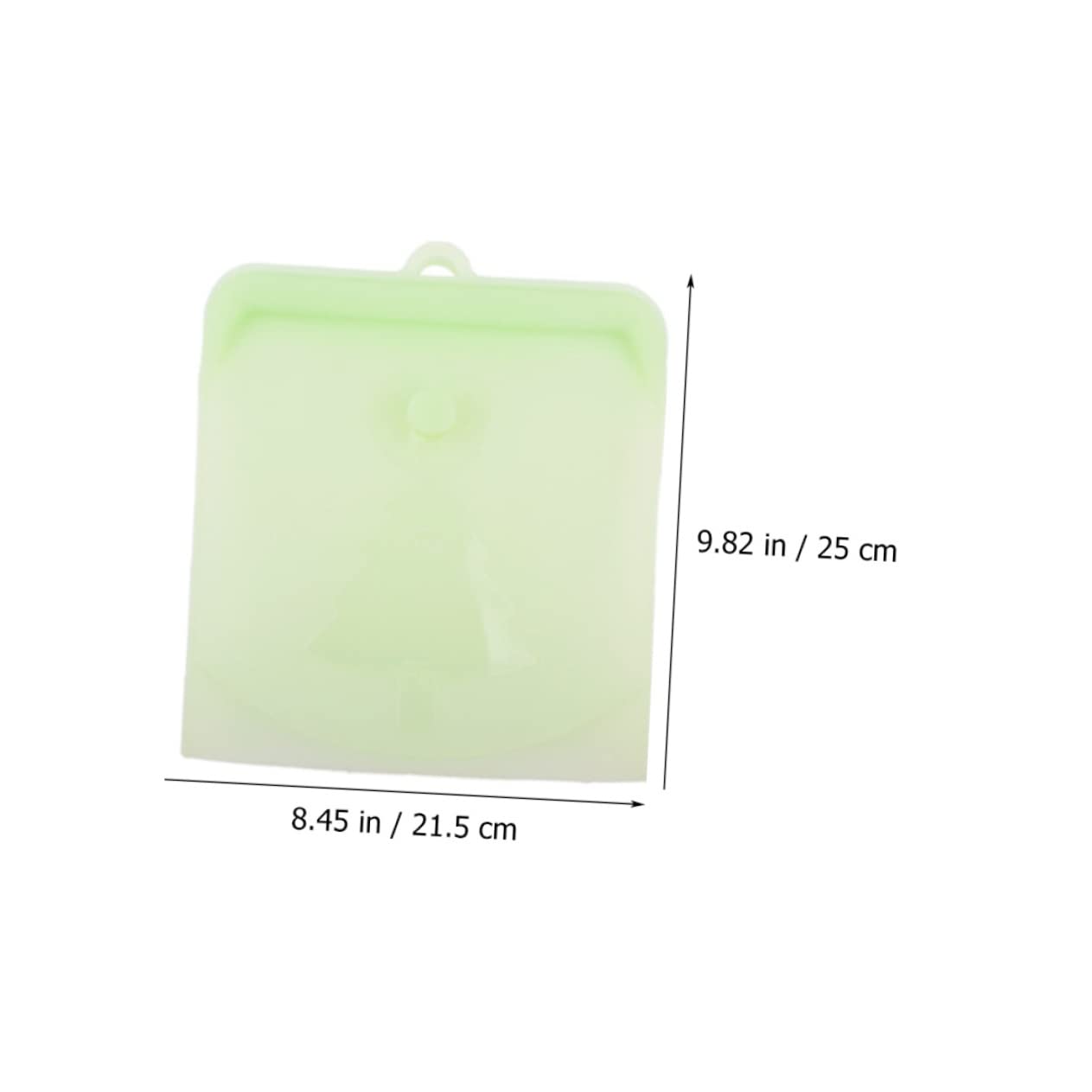 BESTonZON 3pezzi Sacchetti Riutilizzabili Per Alimenti in Silicone Sacchetti Per Congelatore e Pranzo Ermetici Perdite Per Conservare Cibo Frutta Verdure e Snack